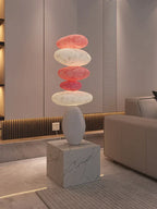 80CM Glowing Stone Creative Home Decor Large Feng Shui Stone Statue
